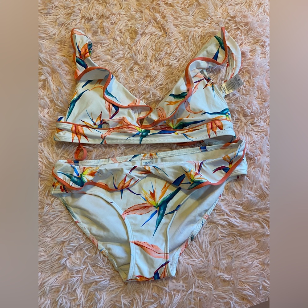 Time & thru swimsuit size S